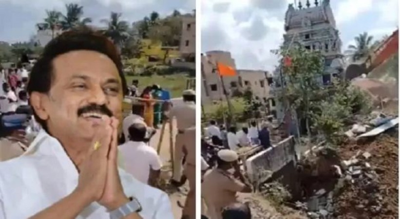 तमिलनाडु में एक और मंदिर जमींदोज़, विरोध कर रहे 20 भक्त गिरफ्तार