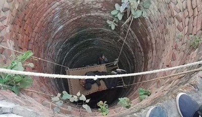 Angry son jumps into well after father scolds him, hospitalized