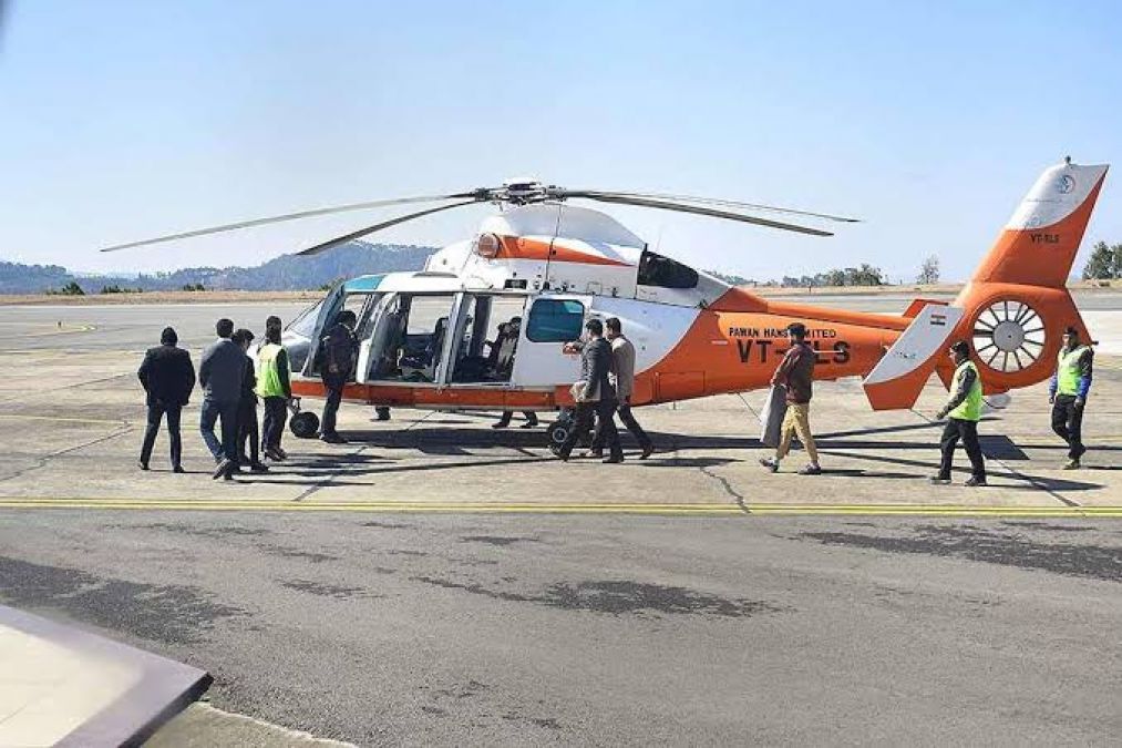 Pawan Hans company announces air services in Himachal by March
