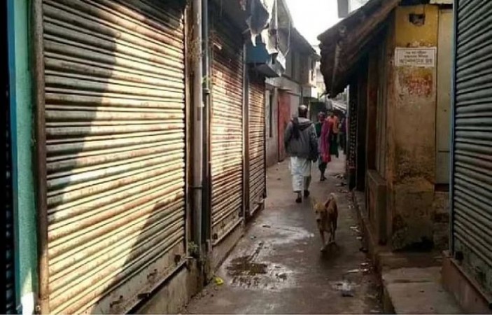 कोरोना: बंगाल में शुरू हुआ 'लॉकडाउन' का दौर, बाजार-दुकान सभी हैं बंद