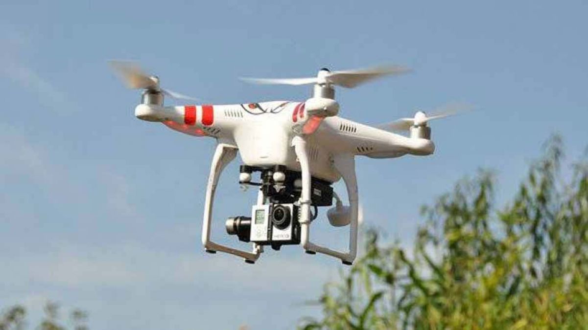 Pakistani drone seen in Faridkot Punjab, panic in border villages