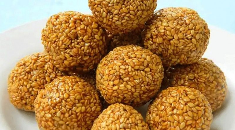 10 quintals of sesame seeds fed to cow on Makar Sankranti