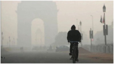 दिल्ली में फिर लुढ़का पारा, वायु गुणवत्ता में हुआ मामूली सुधार