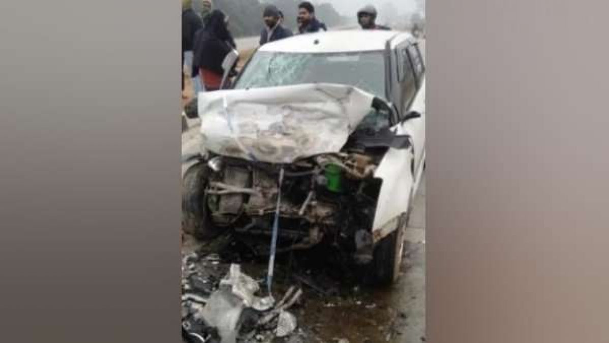 Inspector died, three injured after a tragic road accident on the Meerut-Bulandshahar highway,