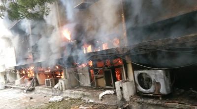 दिल्ली में एक और हादसा, परिवहन विभाग के कार्यालय में लगी आग