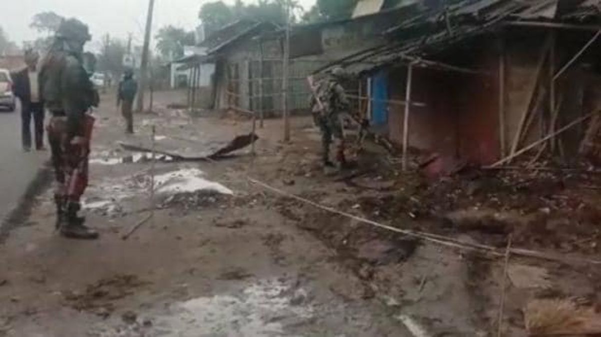 Blast in Assam before 26 January, many shops destroyed