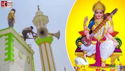 'FIR on loudspeakers used in Saraswati Puja', Students enraged over collector's decision