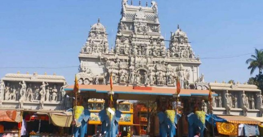 संगमरमर से बनकर तैयार हुआ भव्य अन्नपूर्णा मंदिर, देखने को मिलेंगी 300 मुर्तियां