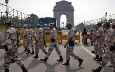 गणतंत्र दिवस को लेकर दिल्ली में बढ़ाई गई सुरक्षा, चप्पे-चप्पे पर सुरक्षाबल तैनात