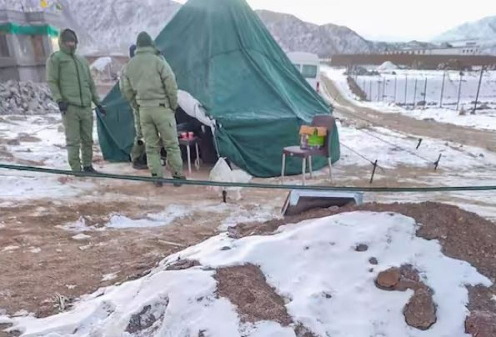 Real 'Rancho' on hunger strike in -18.5°C, you will be shocked to see pictures