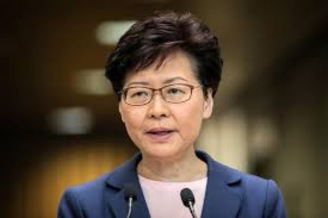 चीनी सरकार के हांगकांग विरोधी कानून को मिला कैरी लाम का समर्थन