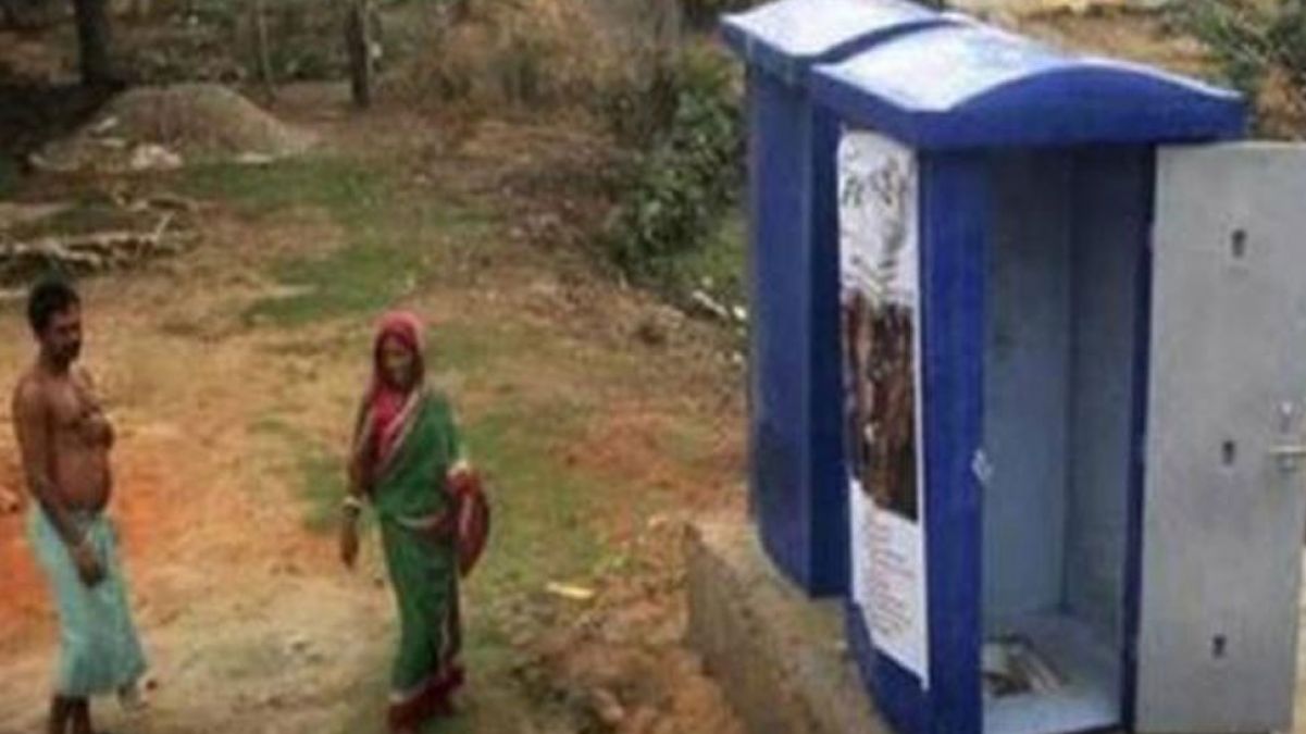 Rajasthan: Swachh Bharat Yojana also has corruption,  made toilet  without water tank