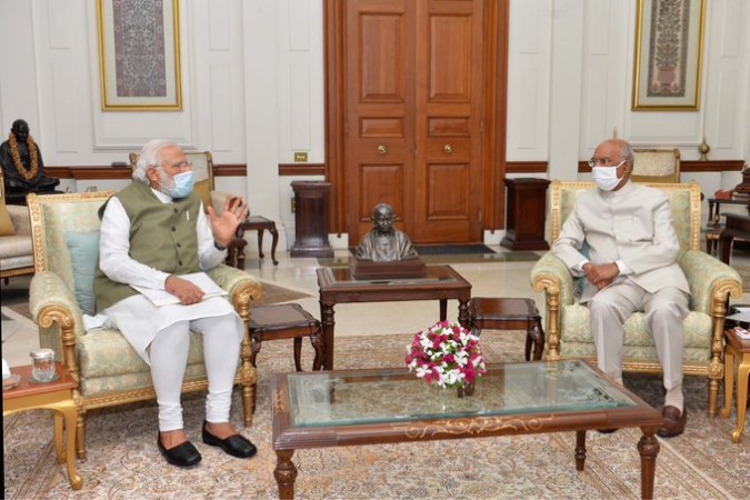 PM Modi met President Ramnath Kovind, discussed important issues