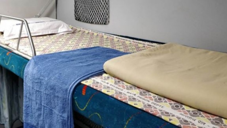 Railways will now provide disposable sheet-blankets to avoid corona infection