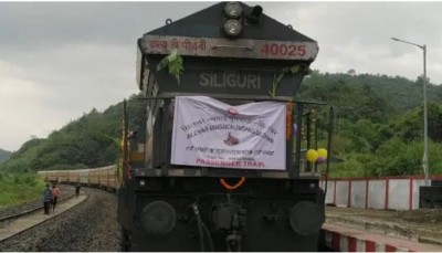 Manipur; First trial run of Silchar Vaingaichunpao train completed