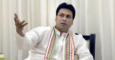 Tripura CM engages in service of his mother