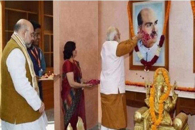 PM Modi pays tribute to Bharatiya Jana Sangh founder Shyama Prasad Mukherjee on birth anniversary