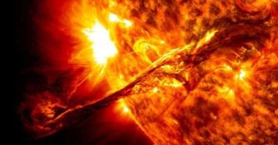 The biggest blast of the last 4 years happened in the sun, these effects on earth