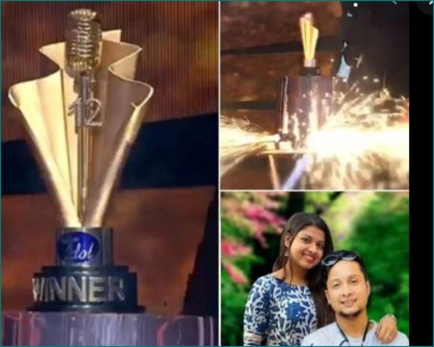 First glimpse of the Indian Idol 12 trophy revealed