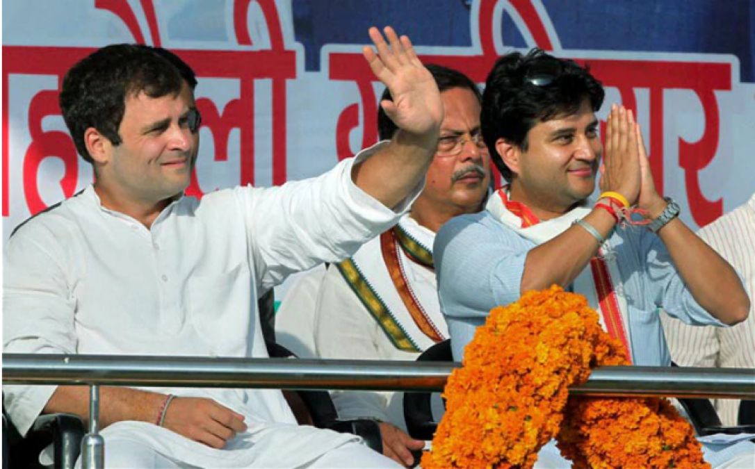 Will Jyotiraditya sit in Rahul Gandhi's chair? Demand raised in Bhopal