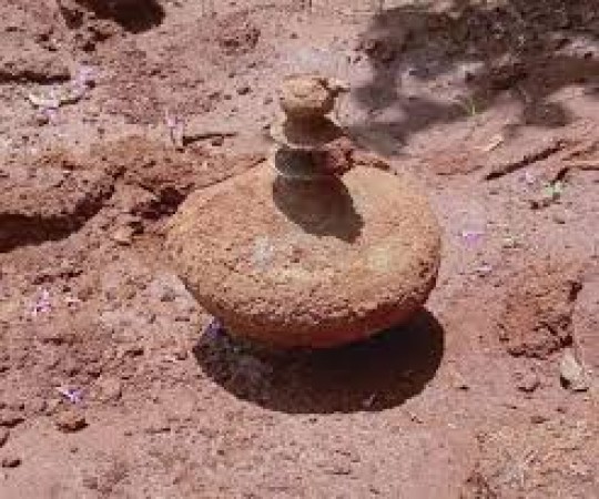 200 Silver coin found during excavation in Palamu, Jharkhand