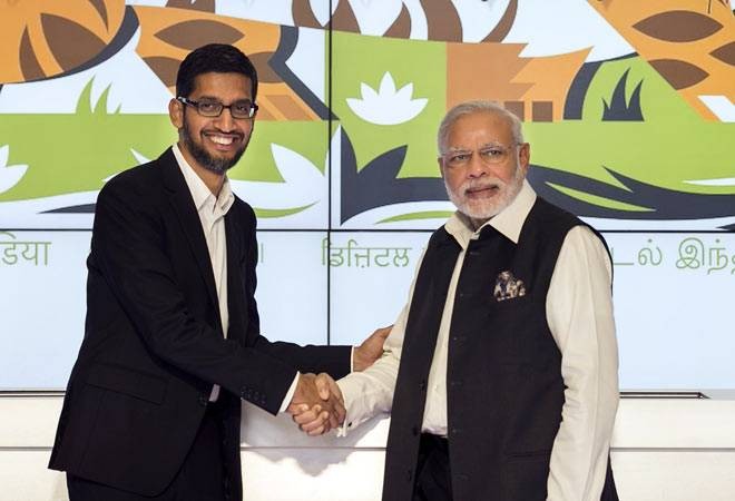 PM Modi talks to Google CEO Sundar Pichai over data-cyber security