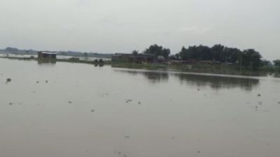 Bihar: Flood water inundated several villages in Araria district, villages transformed into islands