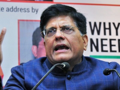 Piyush Goyal discloses policies for business and industrial development