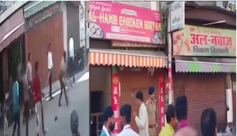 भाजपा नेता पर तलवार से हमला, मीट दुकानें बंद करवाने की प्रशासनिक कार्रवाई से भड़के लोग