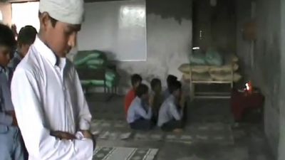 unique madrasa of the country, Pooja and Namaj is performed in the same room