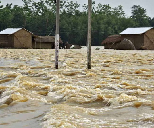 Flood in Assam become reason for destruction of people's lives
