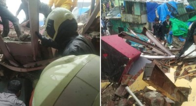 Two-floor building collapsed in Malad, many people buried under debris