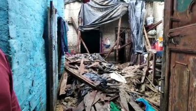 मुरादाबाद में काल बनकर आई बारिश, कच्चा मकान गिरने से 2 बच्चों की मौत