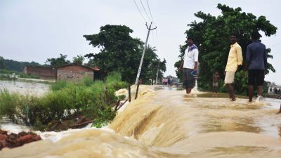 Flood outbreak continues in Bihar, water intensifies in many areas
