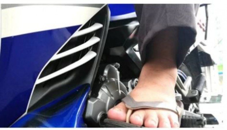 Now you can't drive scooty-bike wearing slippers, read this news otherwise...