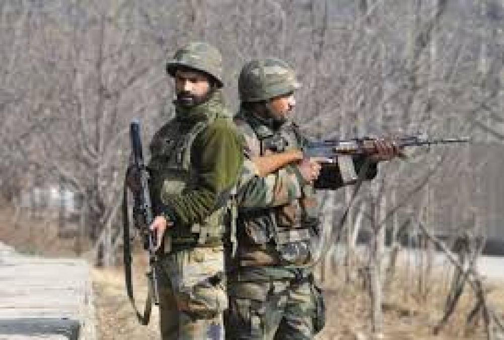 Encounter between security forces and terrorists continues in Jammu and Kashmir