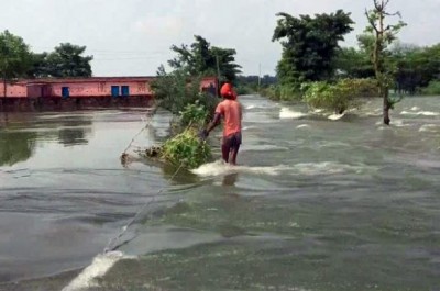 Bihar continues to reel under flood, water logging in Darbhanga ward