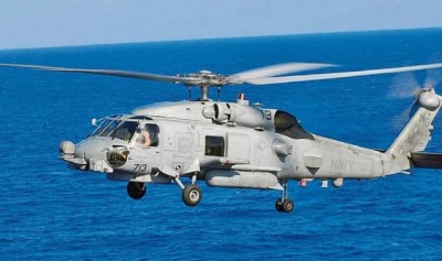 US gives MH-60R helicopters to Indian Navy