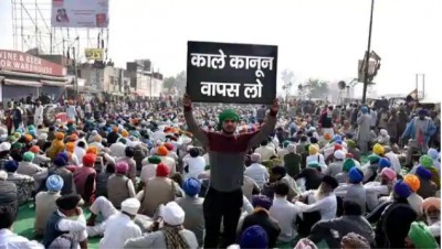 Farmers Protest: Farmers demonstrate at Jantar Mantar, area transformed into cantonment