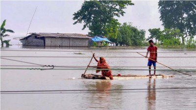 Flood wreaks havoc in Assam, death toll reaches 129