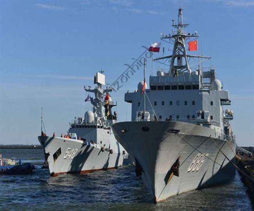 अपनी नौसेना की ताकत को बढ़ा रहा चीन
