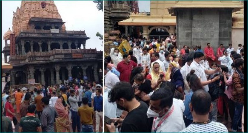 Ujjain: MP devotees not afraid of third wave, CM Shivraj doesn't matter either!