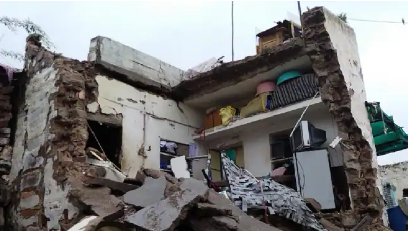 Jodhpur: House collapses due to torrential rain, 1 died