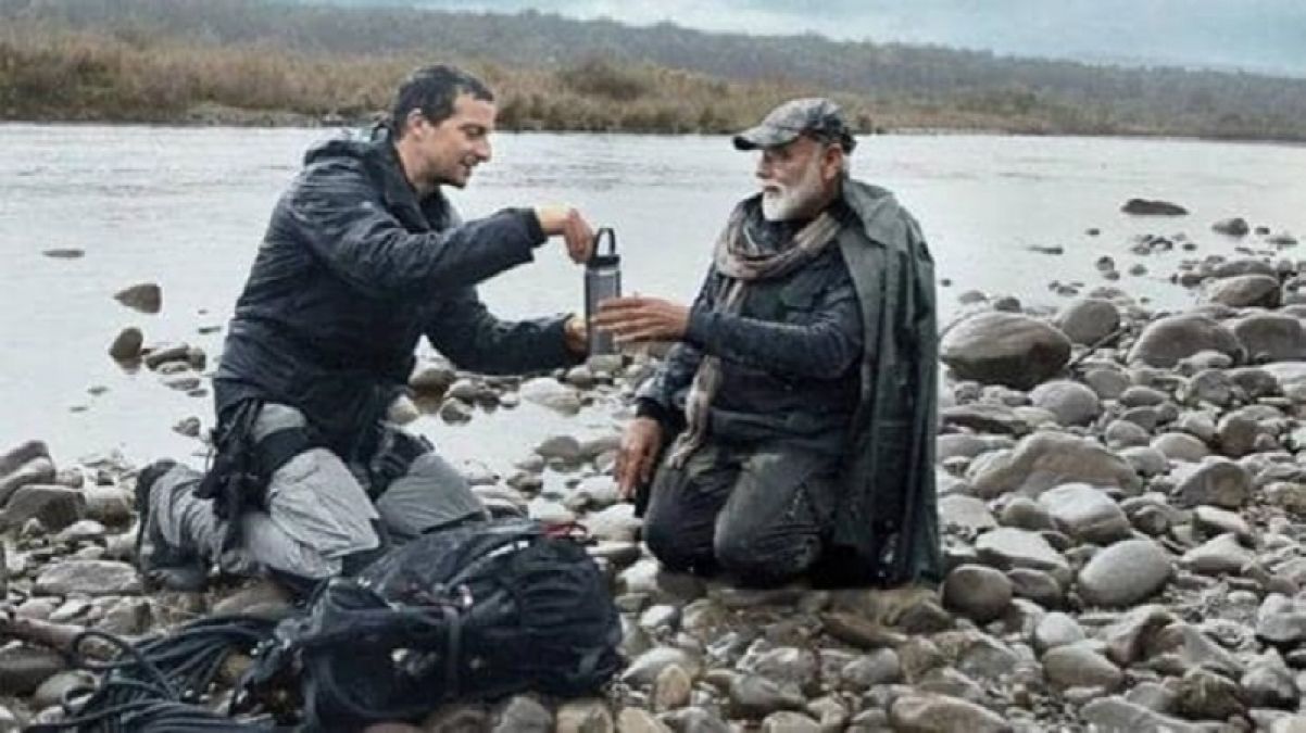 Now PM Modi will be seen doing adventure in Man Vs Wild, check out teaser here