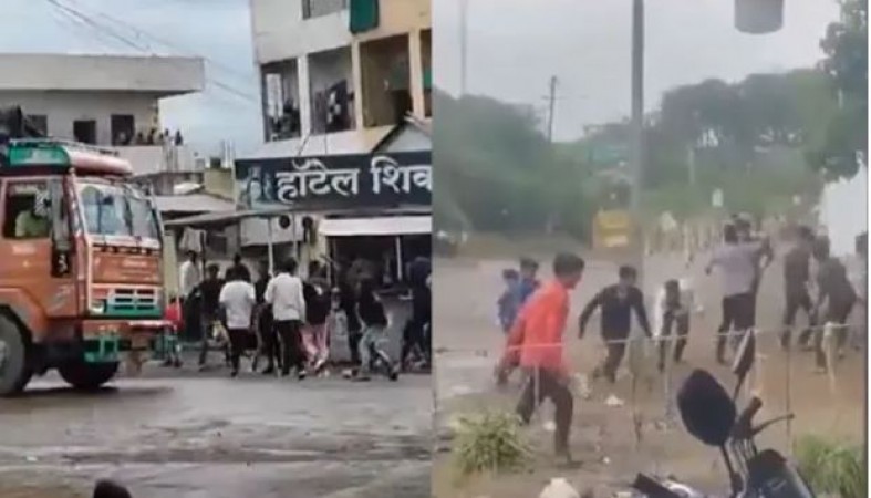 मणिपुर के नाम पर महाराष्ट्र में उपद्रव, प्रदर्शनकारियों ने पुलिस पर किया पथराव, 10 पुलिसकर्मी घायल