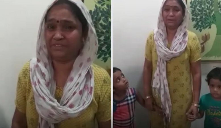 When the children were not born after marriage, the husband started harassing the wife
