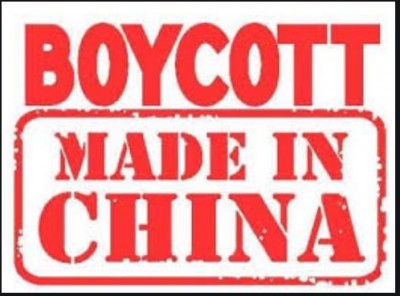 Boycott 'Made in China' dominates on social media