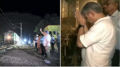 Odisha Train accident: The railway track started again after 51 hours from the accident