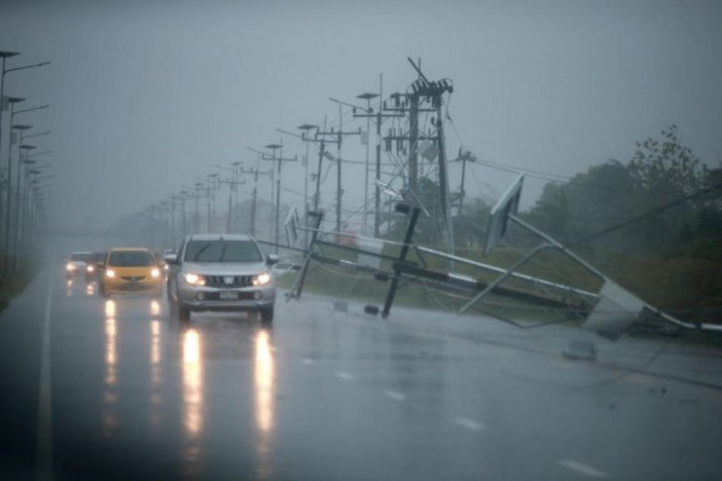 Sudden weather change in several cities of Chhattisgarh, heavy rain with windstorm