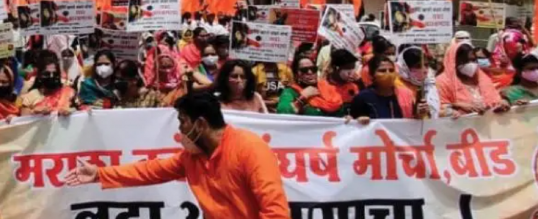 Maratha reservation: Flaunting coronavirus protocols thousands take rally to streets